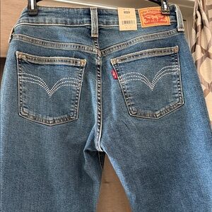 Levi's Women's Bootcut Low Rise Jeans with Rhinestone Pocket Accent